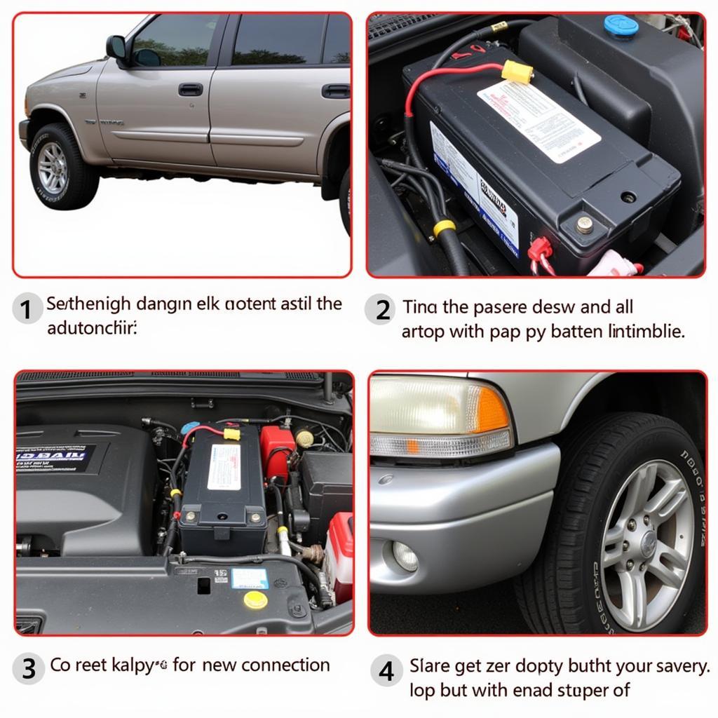 Replacing the Battery in a 2004 Dodge Durango