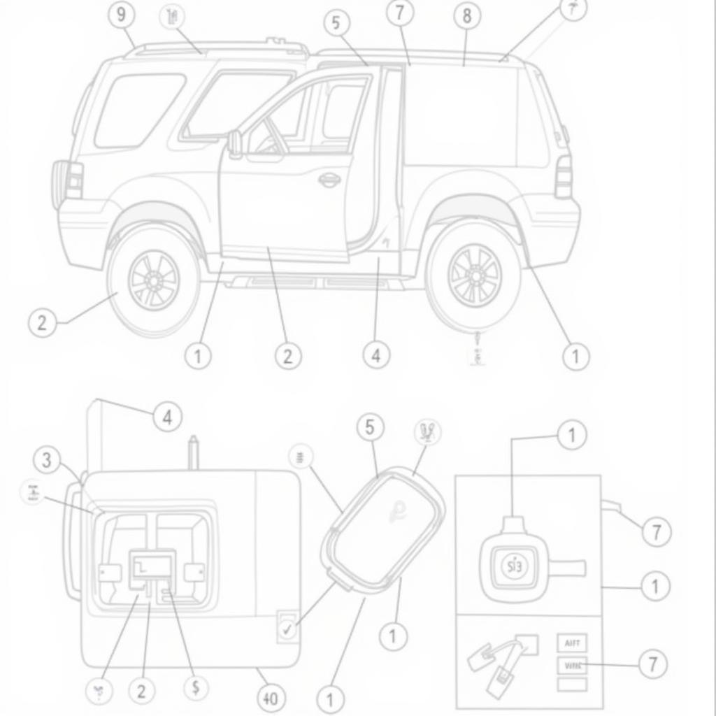 2005 Ford Escape Anti-theft System Diagram