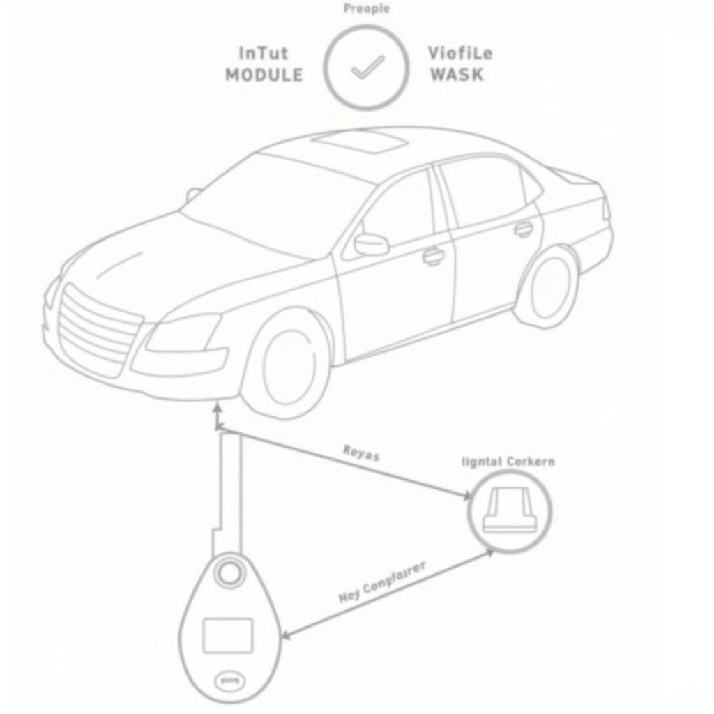 2006 Mercury Montego PATS System Diagram