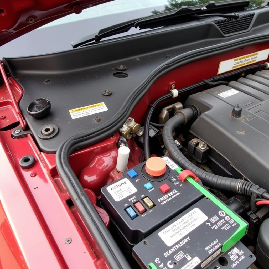 2006 Mustang Battery Connections Diagram