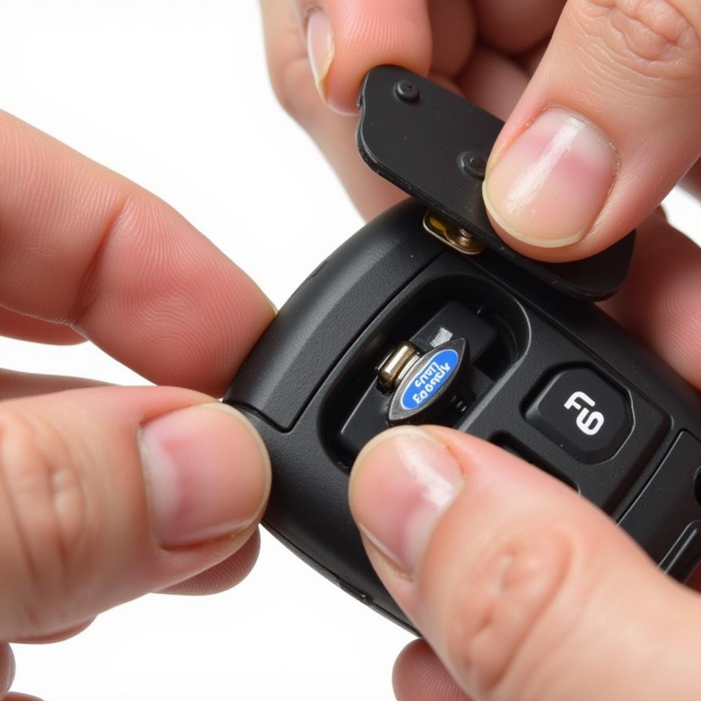 Replacing the Battery in a 2013 Ford F150 Key Fob