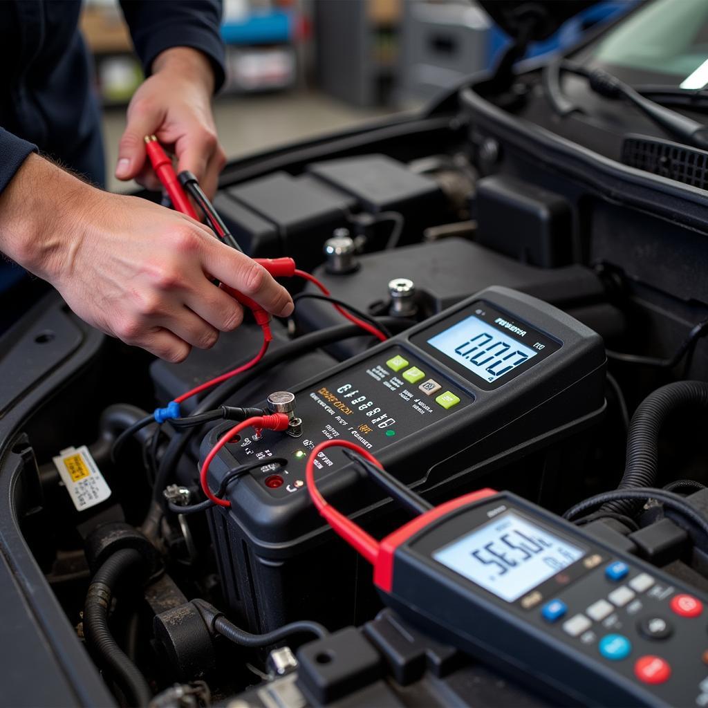 Testing a 2015 Buick Verano Battery with a Multimeter