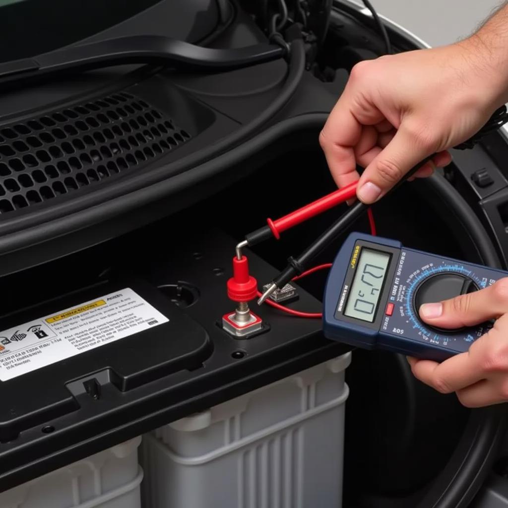 Testing the Battery of a 2019 Buick Encore