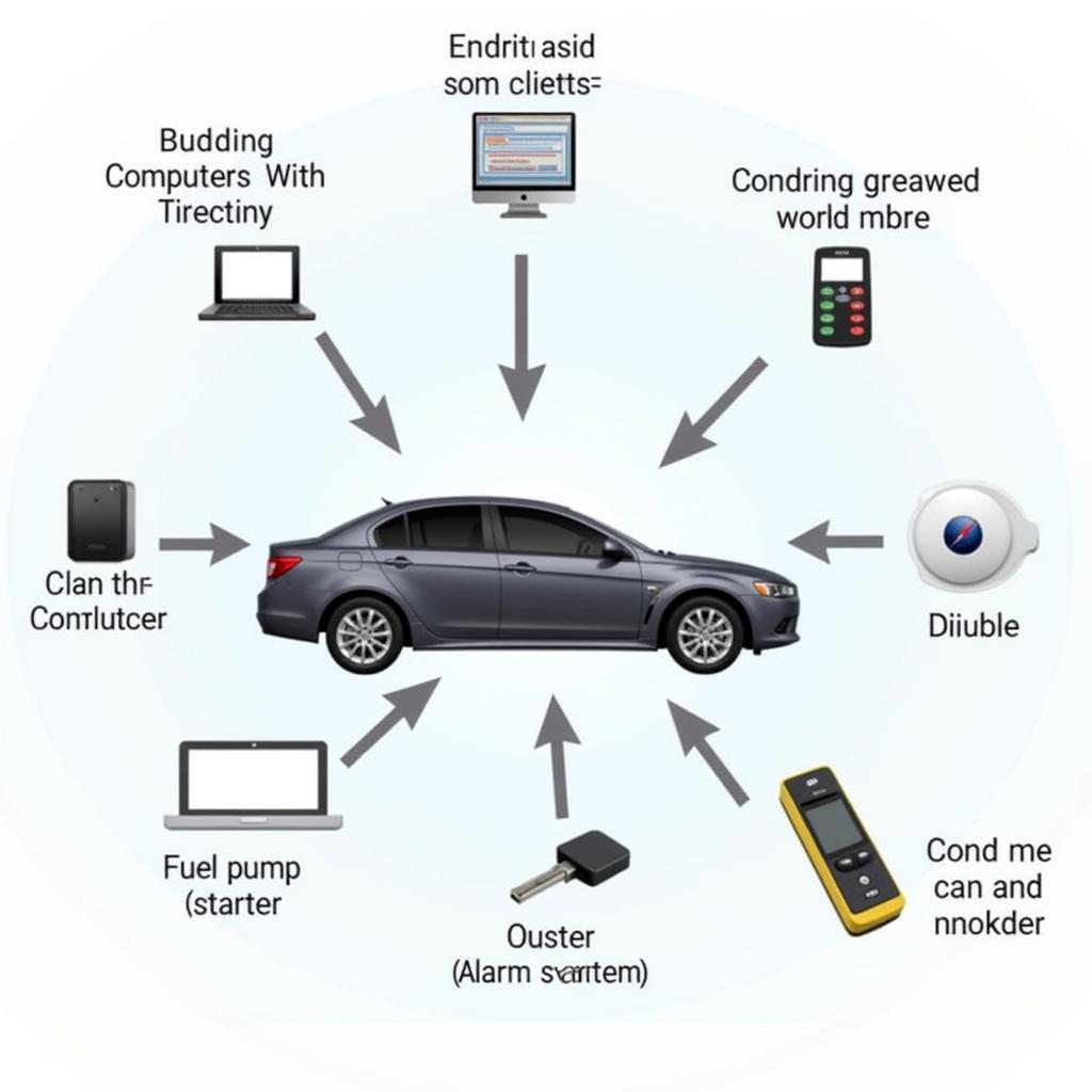 Active Anti-theft System Diagram