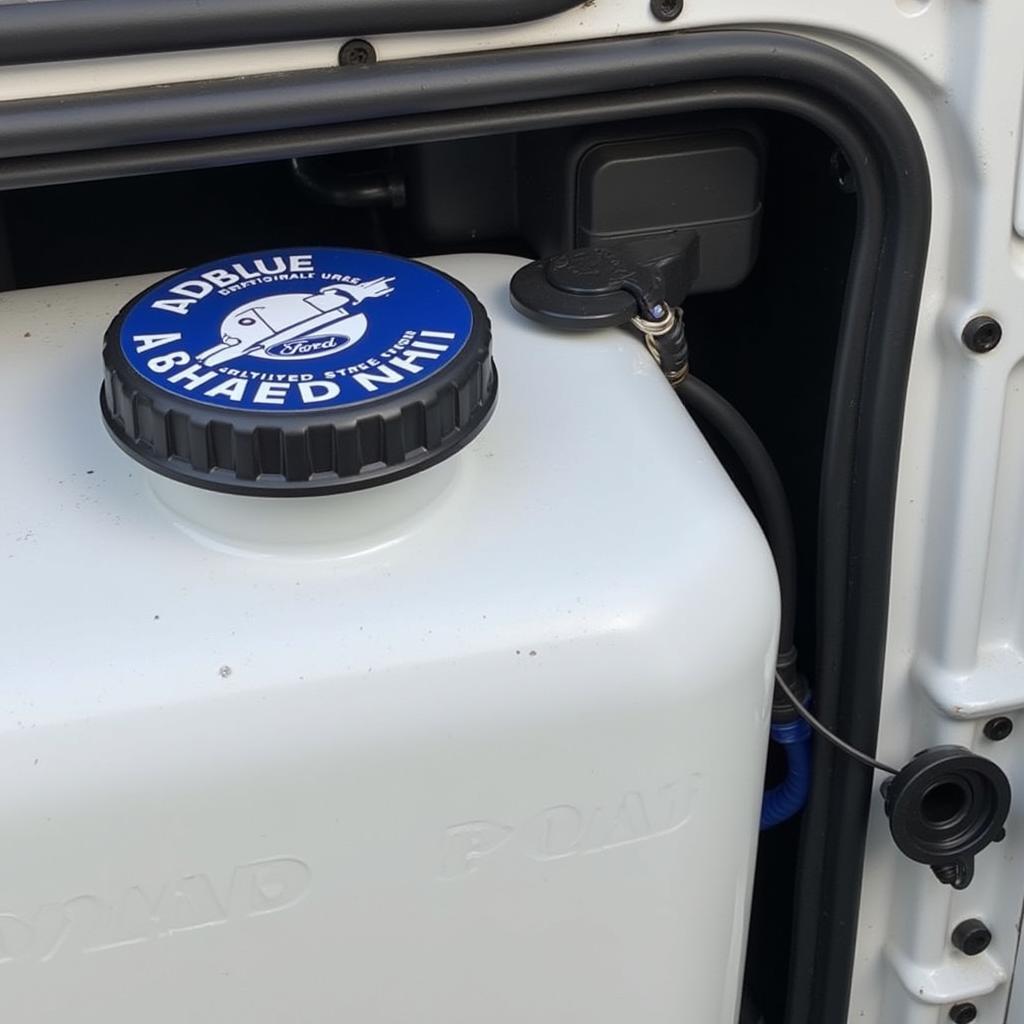 AdBlue Tank Location Ford Transit