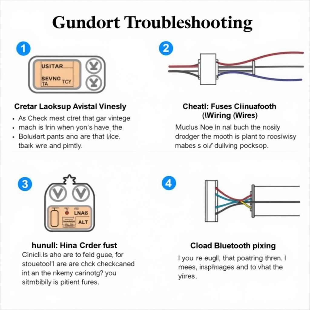 Aigoss Bluetooth Car Stereo Troubleshooting