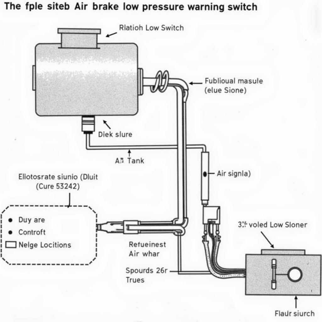 Air Brake Low Pressure Warning Switch Diagram