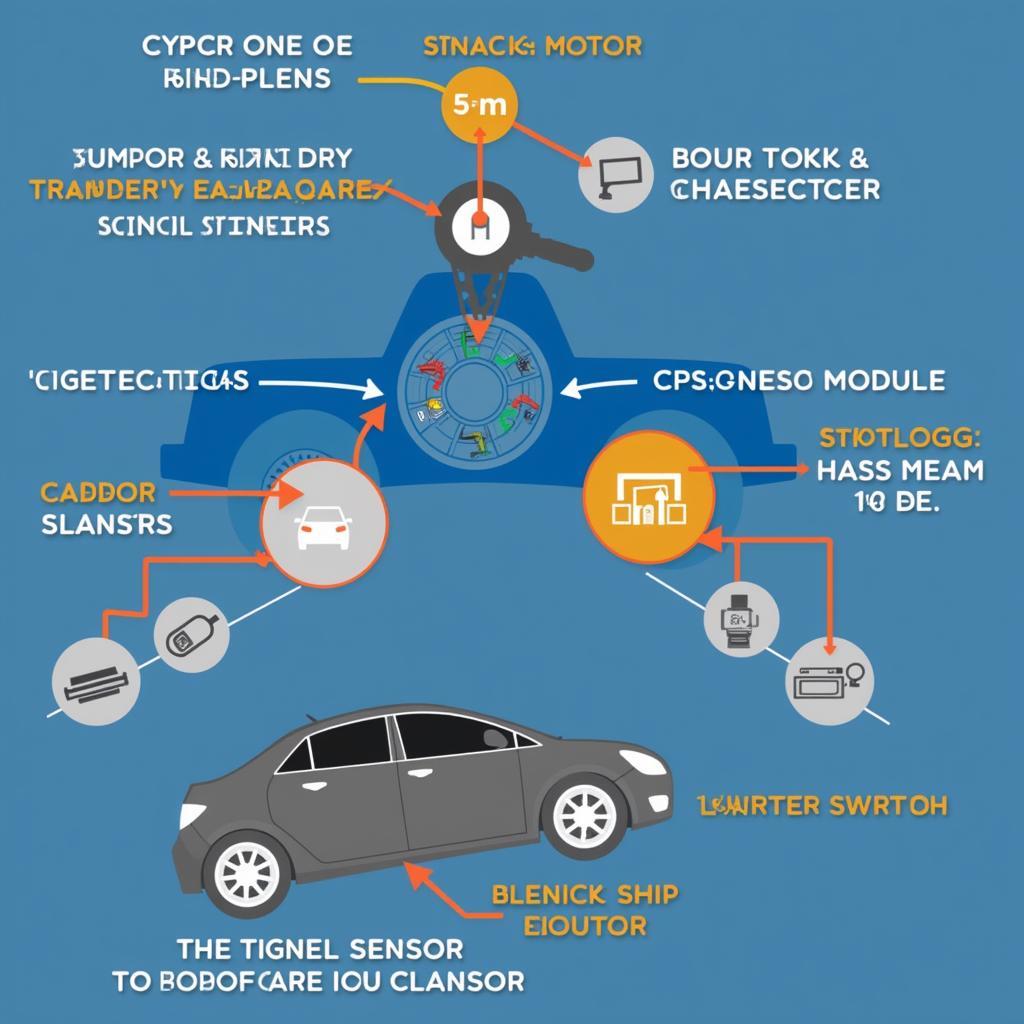 Car Anti-theft System Diagram