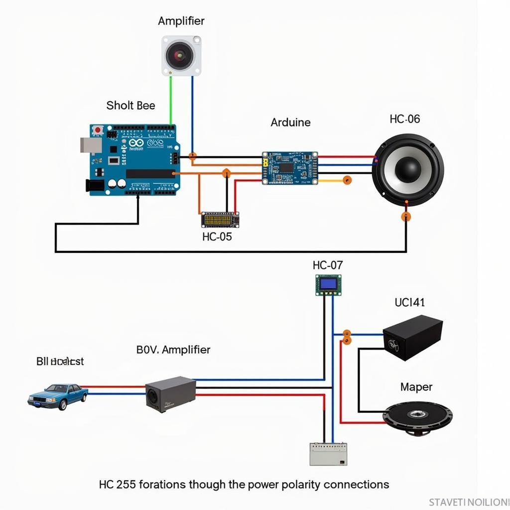 Arduino Bluetooth Car Radio Wiring Diagram