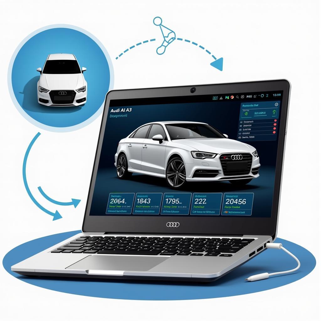 Remote Diagnostics Being Performed on an Audi A3's AdBlue System