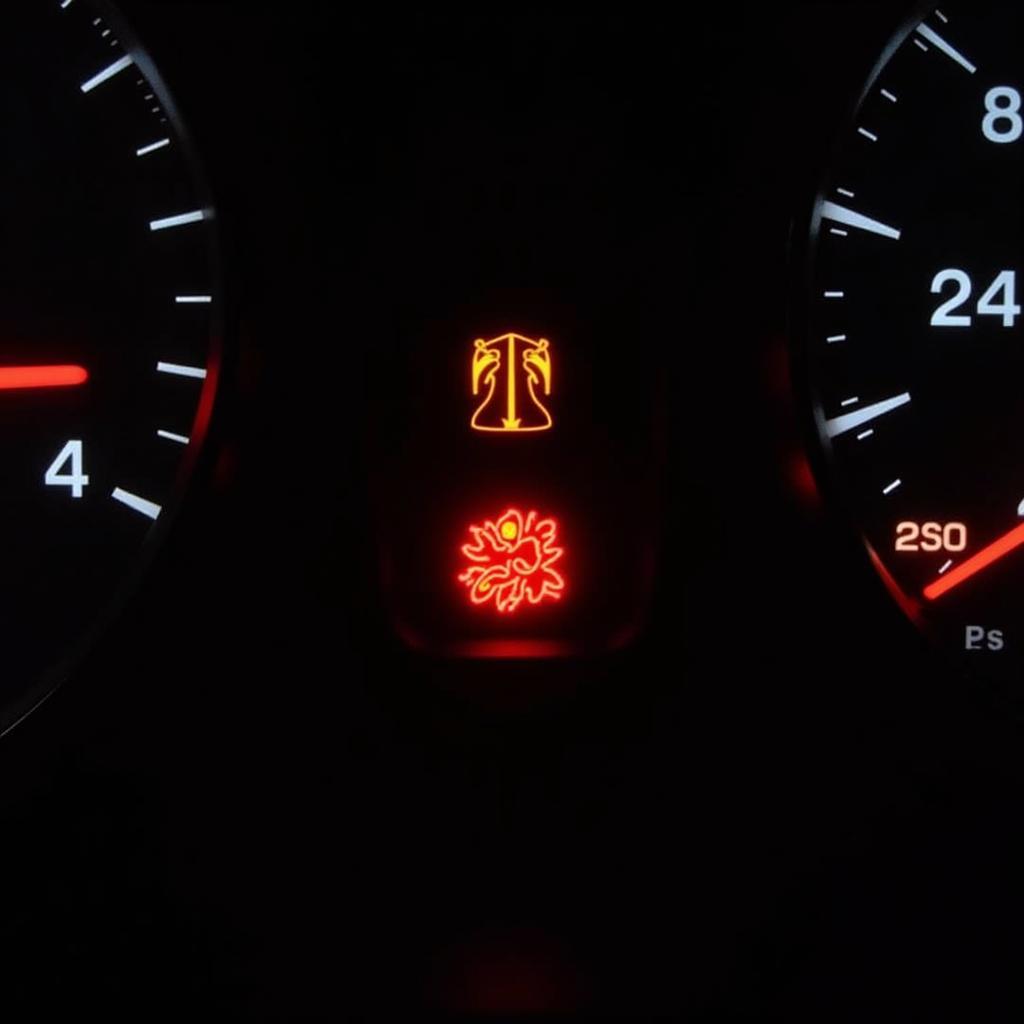 Audi A4 2007 Brake Warning Light Illuminated