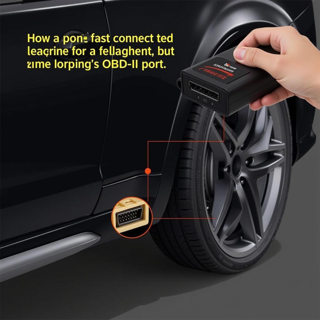 Connecting a Diagnostic Tool to an Audi's OBD-II Port