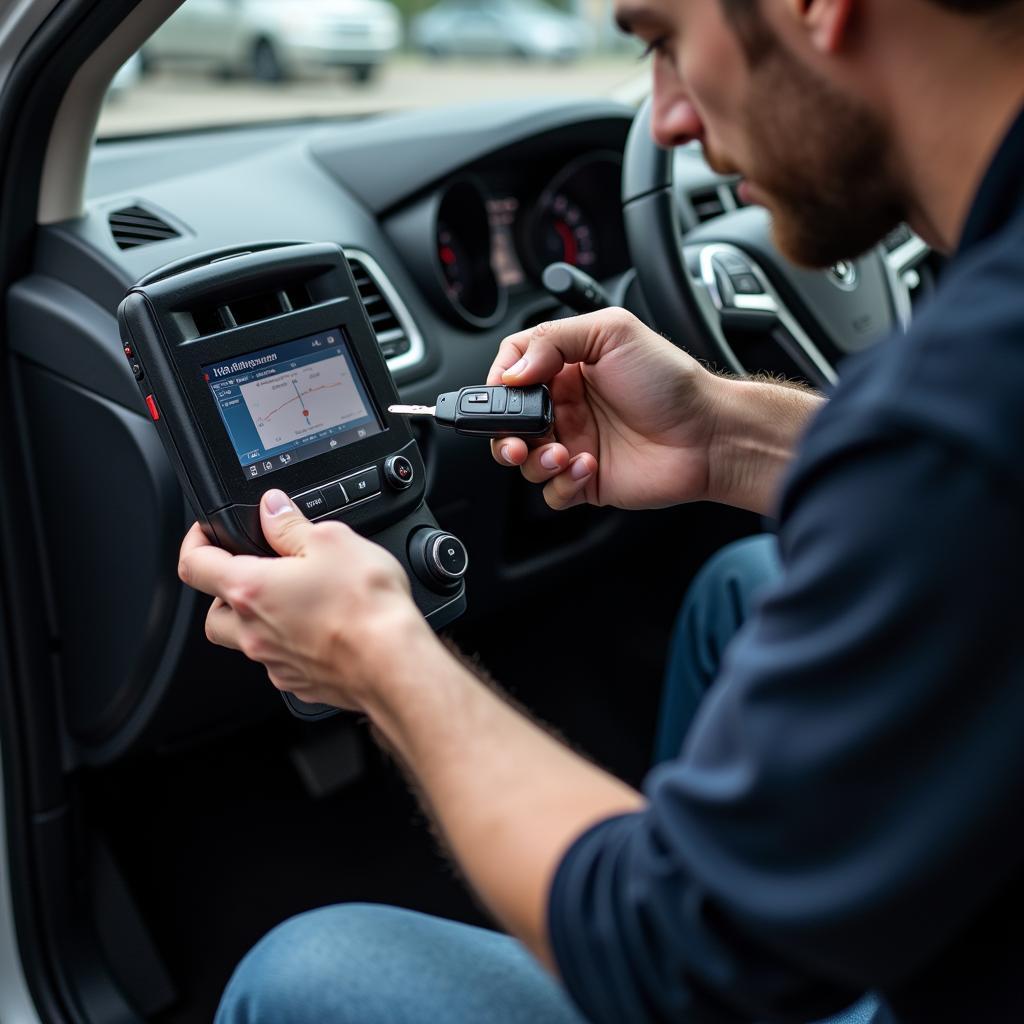 Automotive Locksmith Programming Key Fob