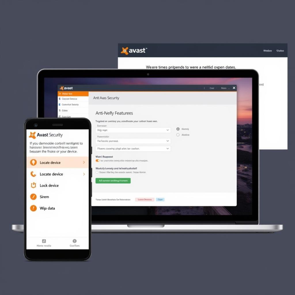 Avast Anti-Theft Integration with Mobile Security