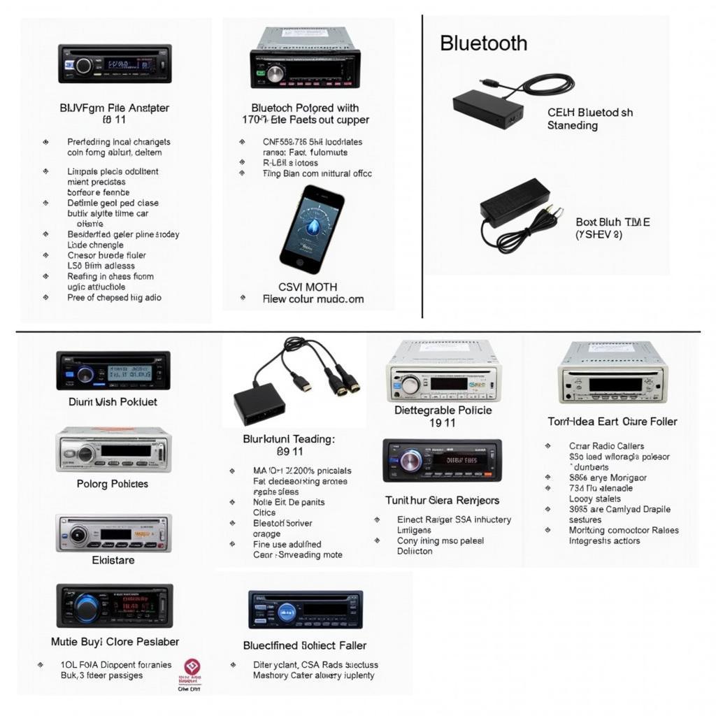 Top-Rated Car Radio Cassette Bluetooth Adapters