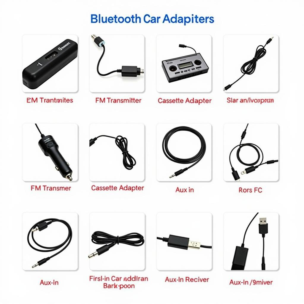 Different Types of Bluetooth Car Adapters