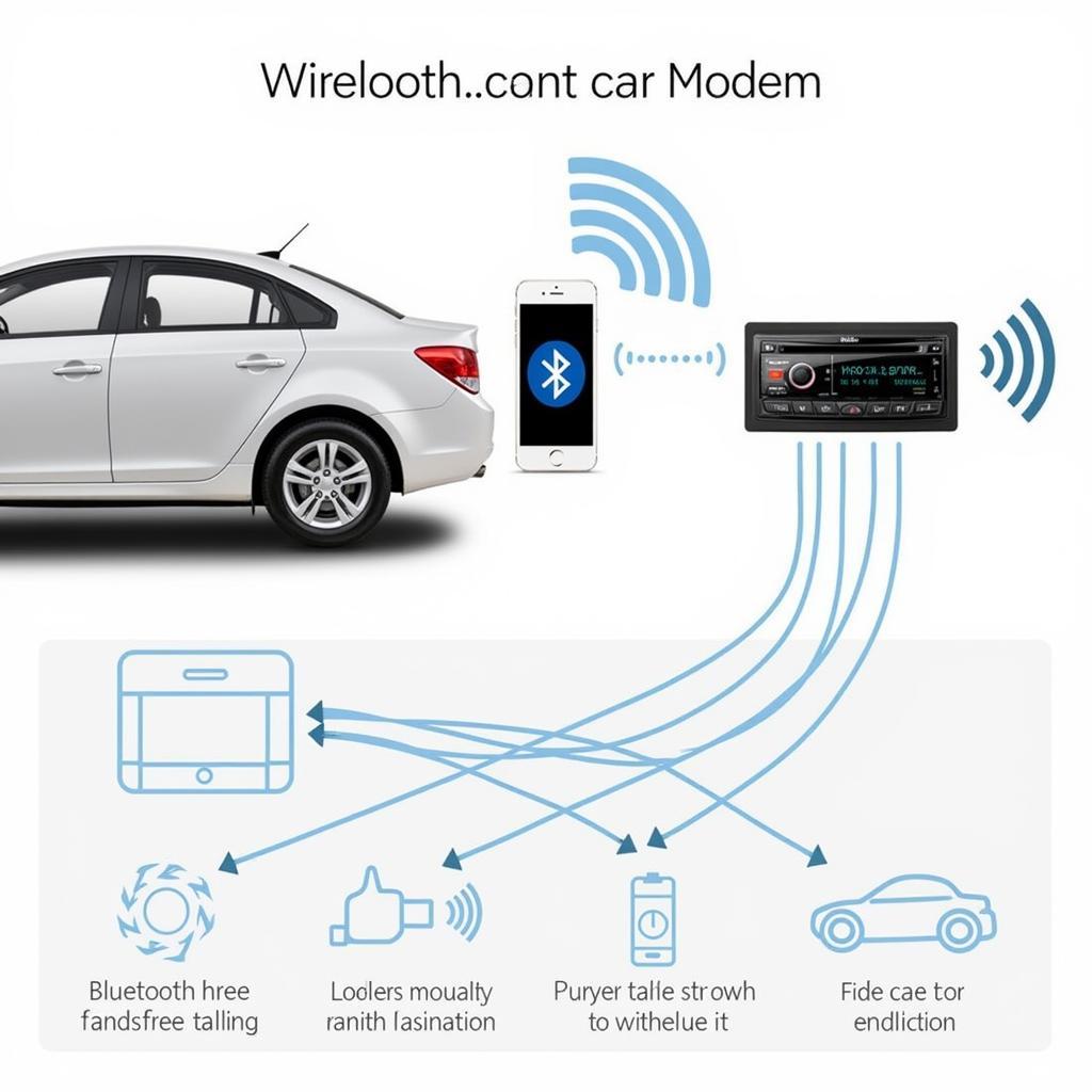 Bluetooth Car Kit Connection Diagram