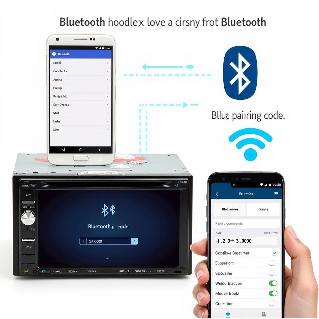 Connecting a Smartphone to a Car Radio via Bluetooth