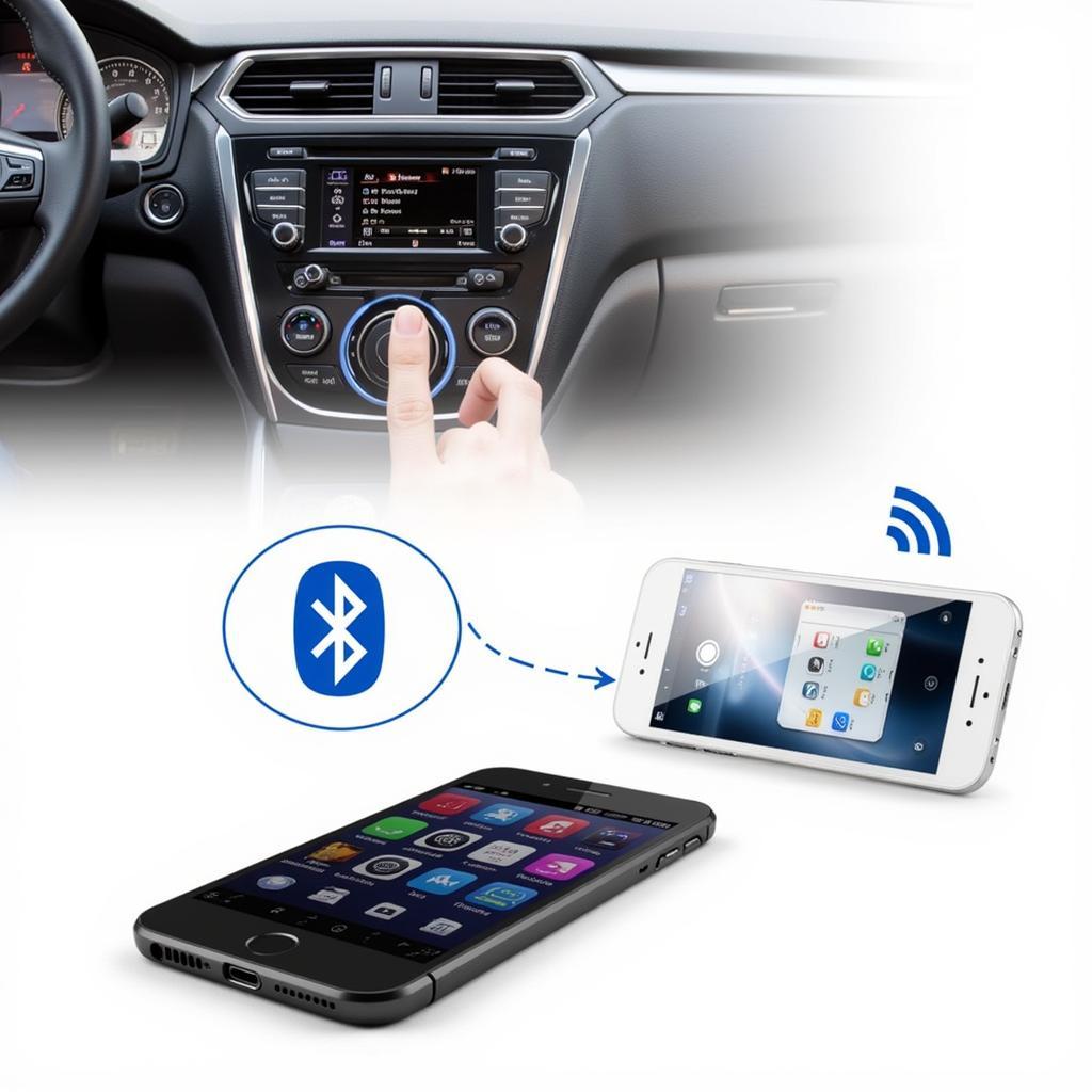 Bluetooth Car Radio Connection Process