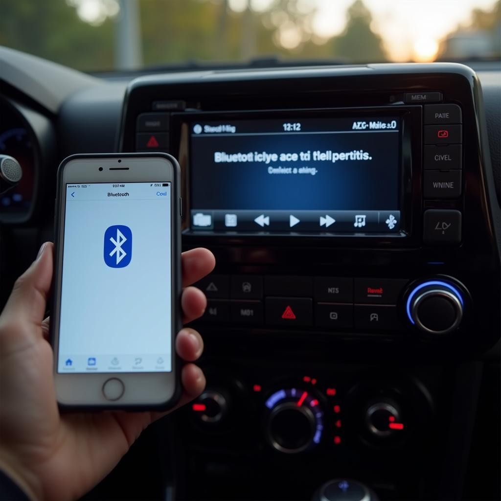 Bluetooth Car Radio Connection