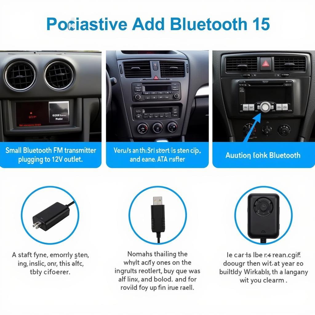 Bluetooth Car Radio Options: FM Transmitter, Bluetooth Adapter, and Aftermarket Stereo