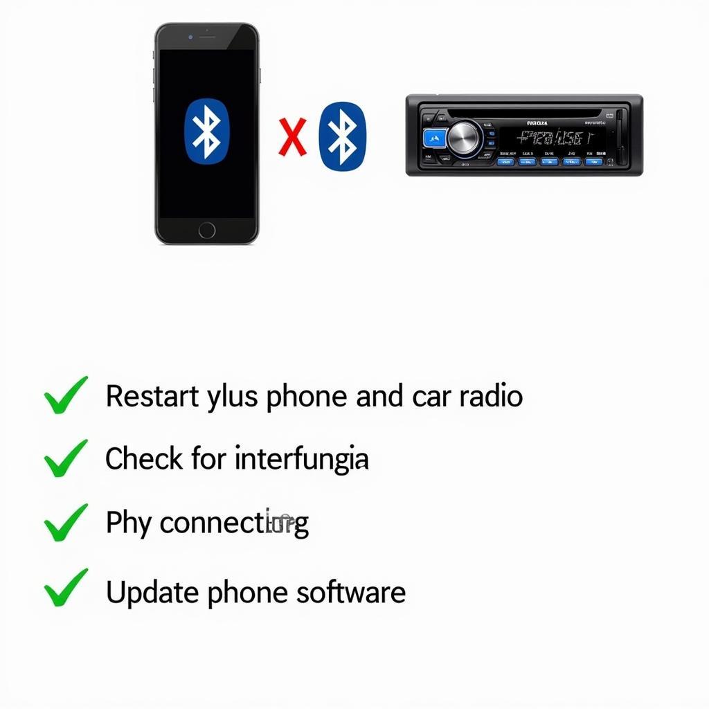 Troubleshooting Bluetooth Connectivity Issues in a Car