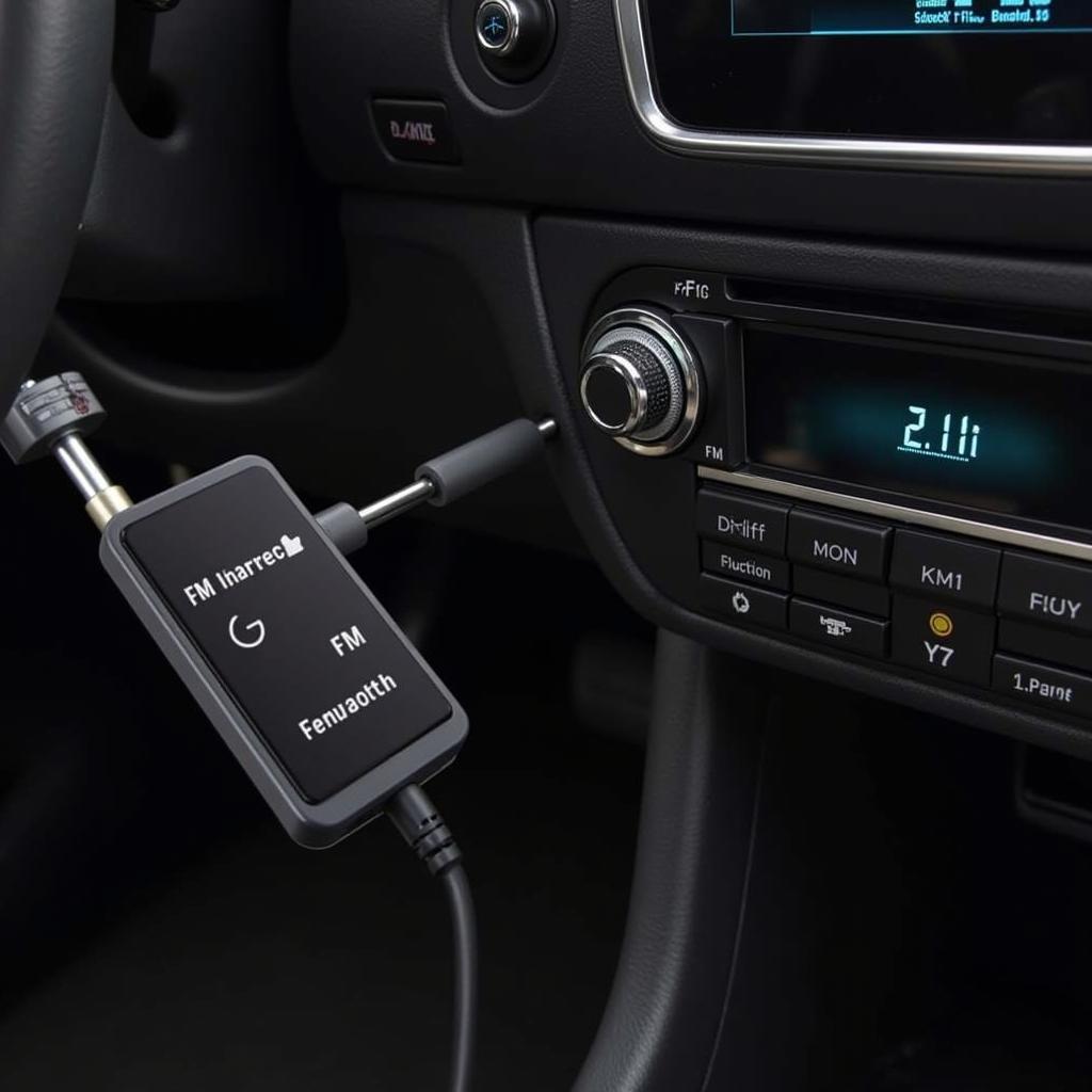 Bluetooth FM Transmitter in Car