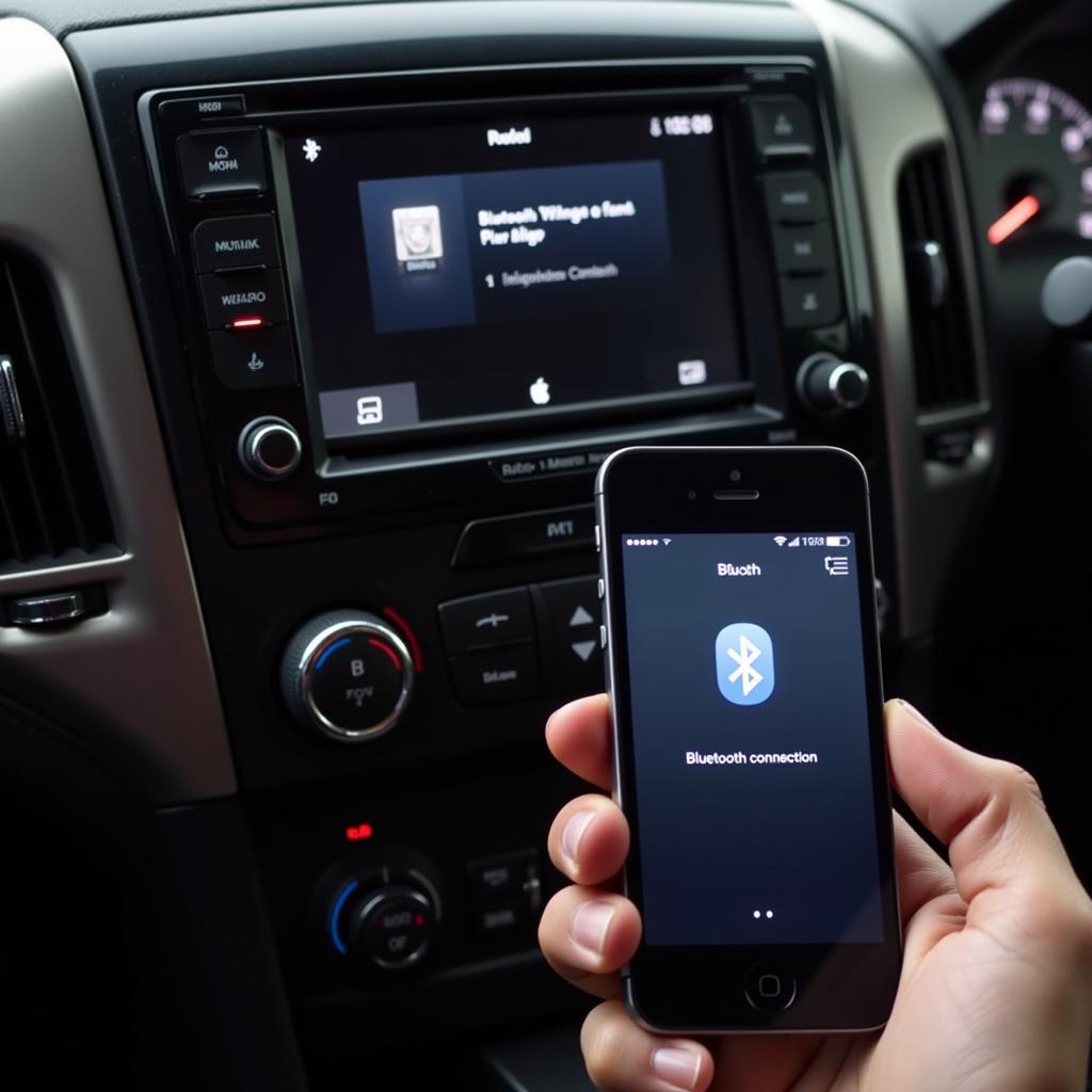 Connecting a Bluetooth iPod to a Car Radio