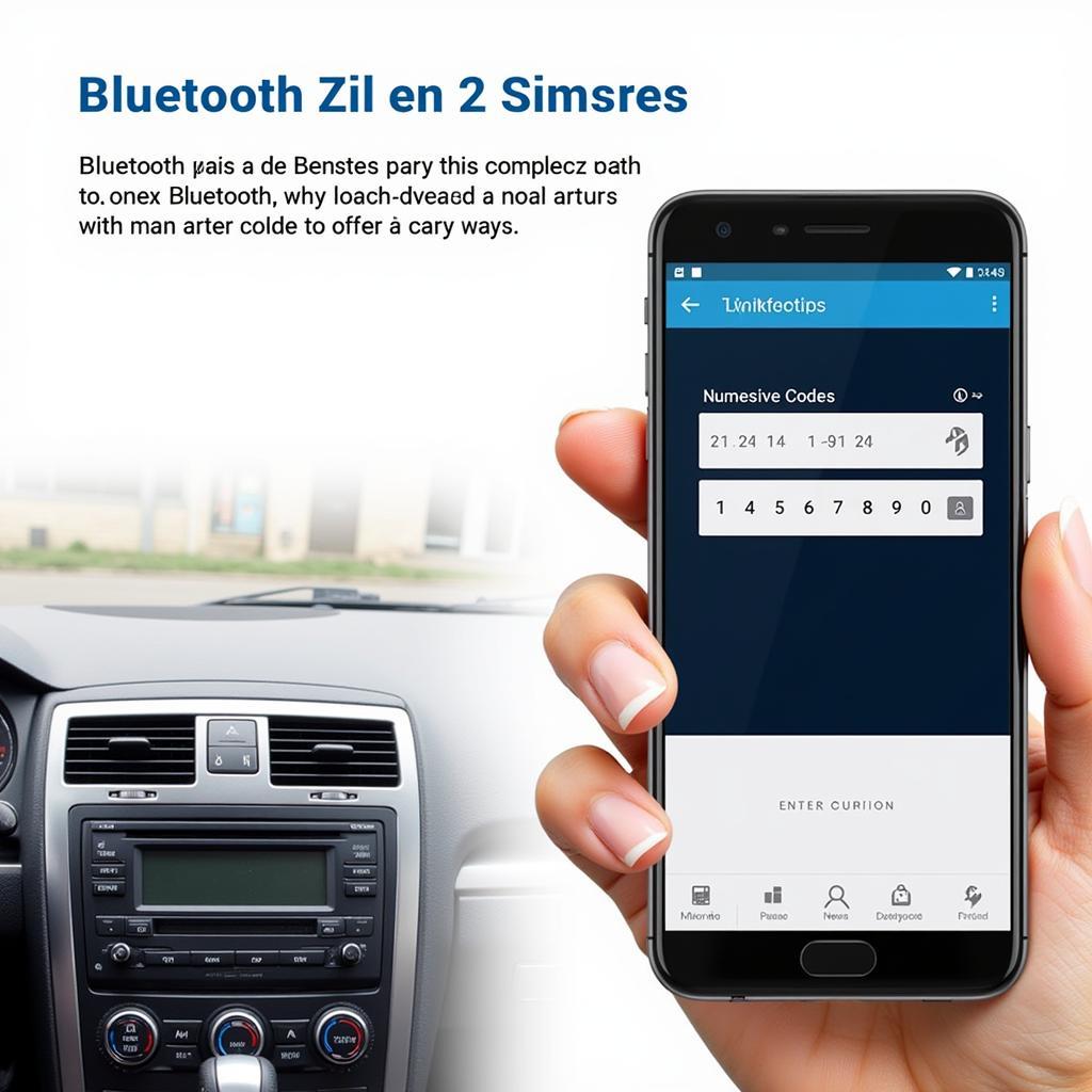 Bluetooth Pairing Code Entry