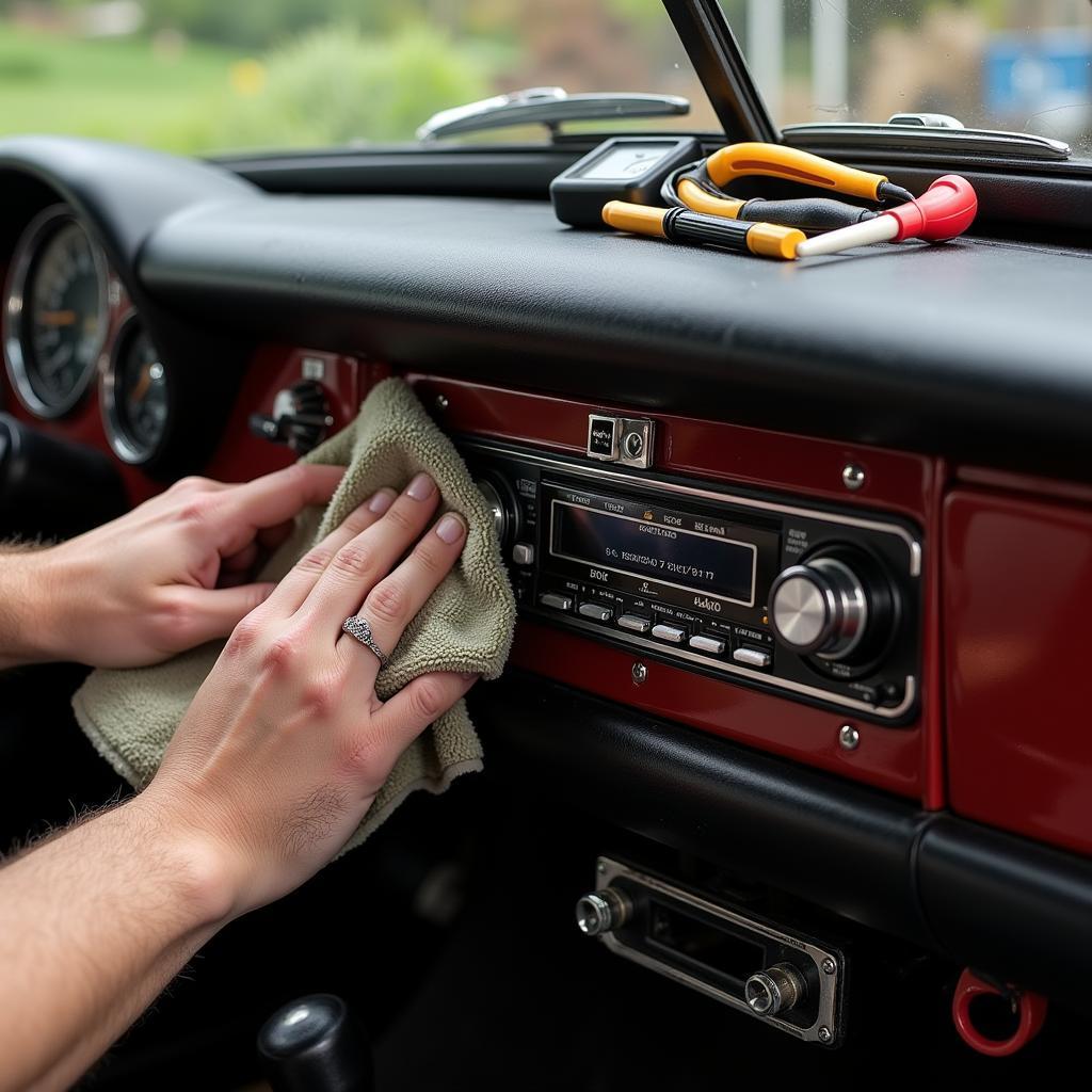 Maintaining a Vintage Car Radio