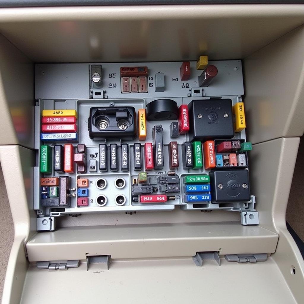 BMW 745Li Fuse Box Location