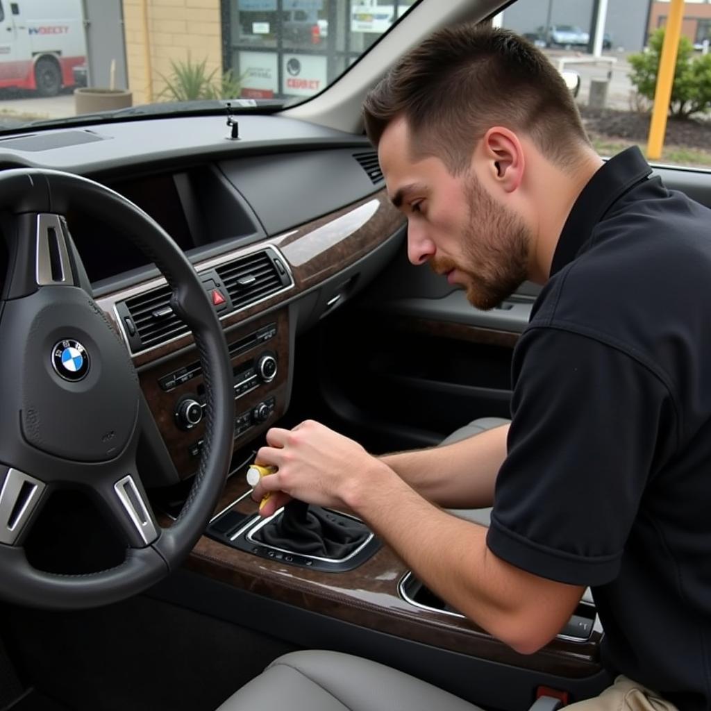 BMW 750il Audio System Maintenance