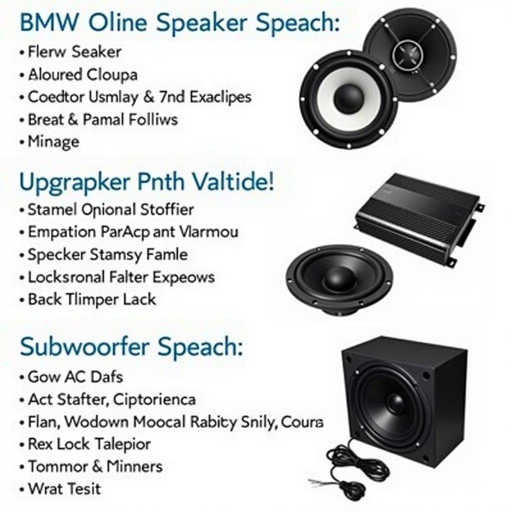 BMW E90 Audio Upgrade Components