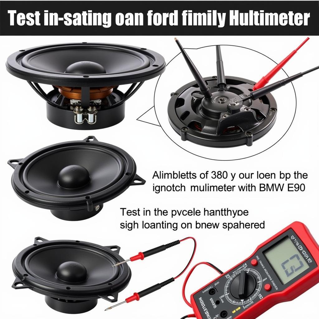 Testing BMW E90 Speakers with a Multimeter