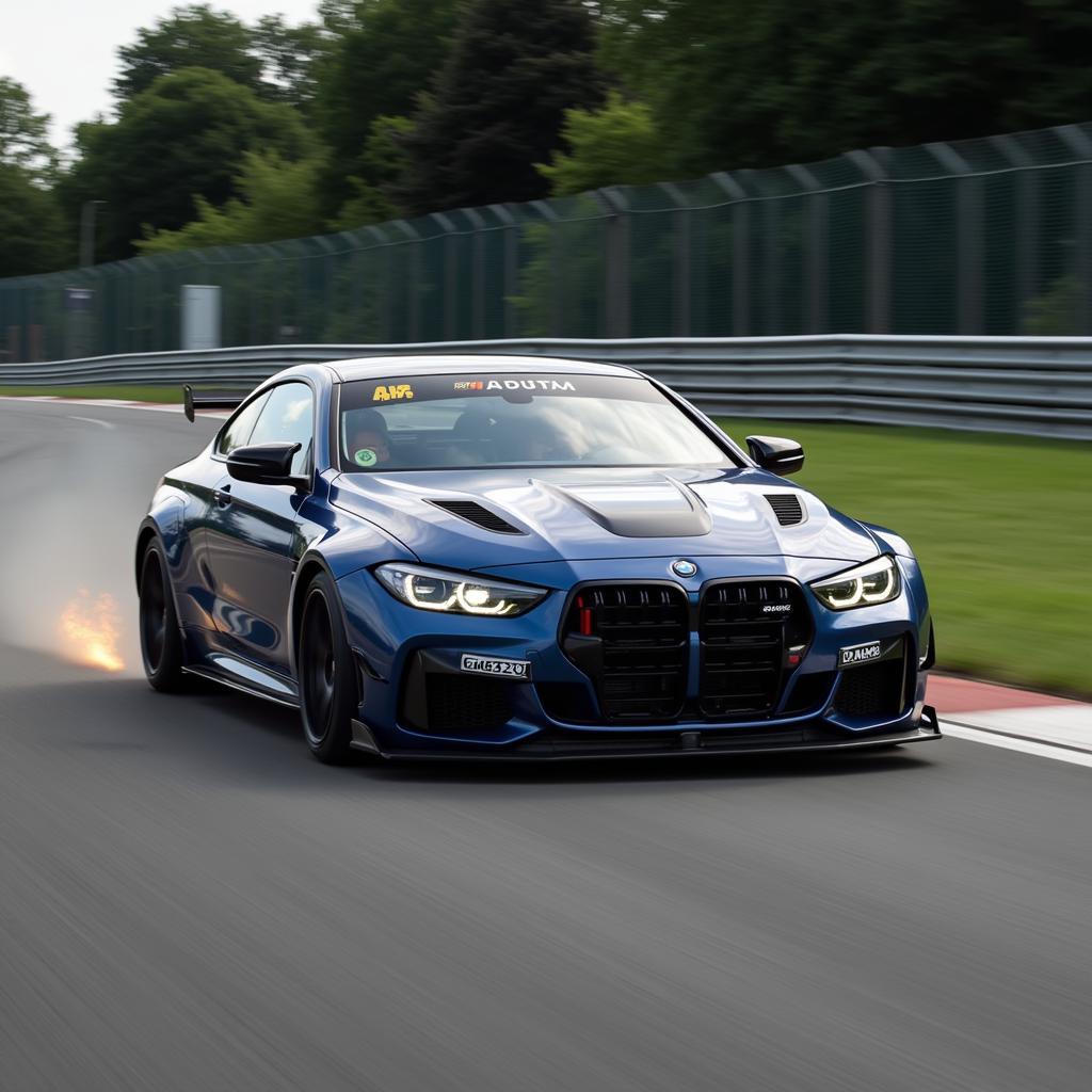 BMW M4 GT3 on Track