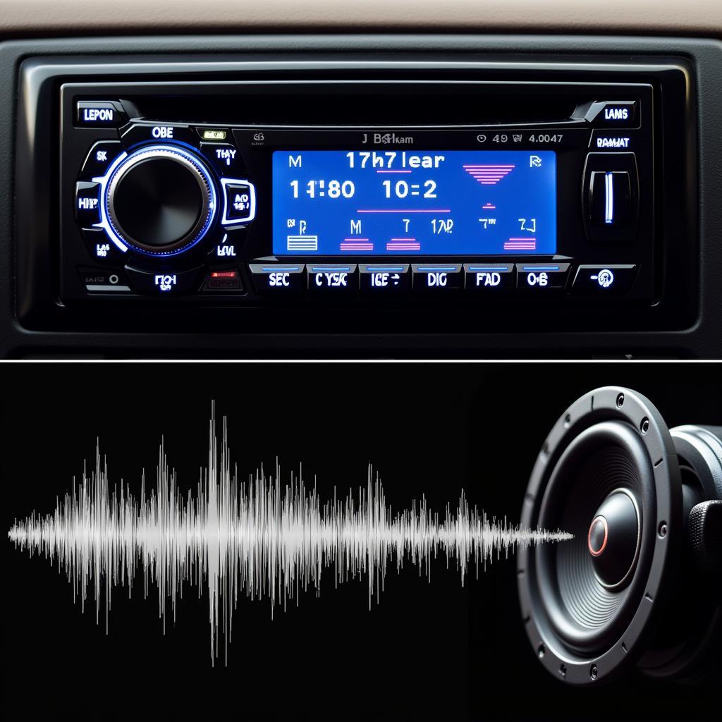 BOSS Bluetooth Car Radio Display AV Audio Distortion