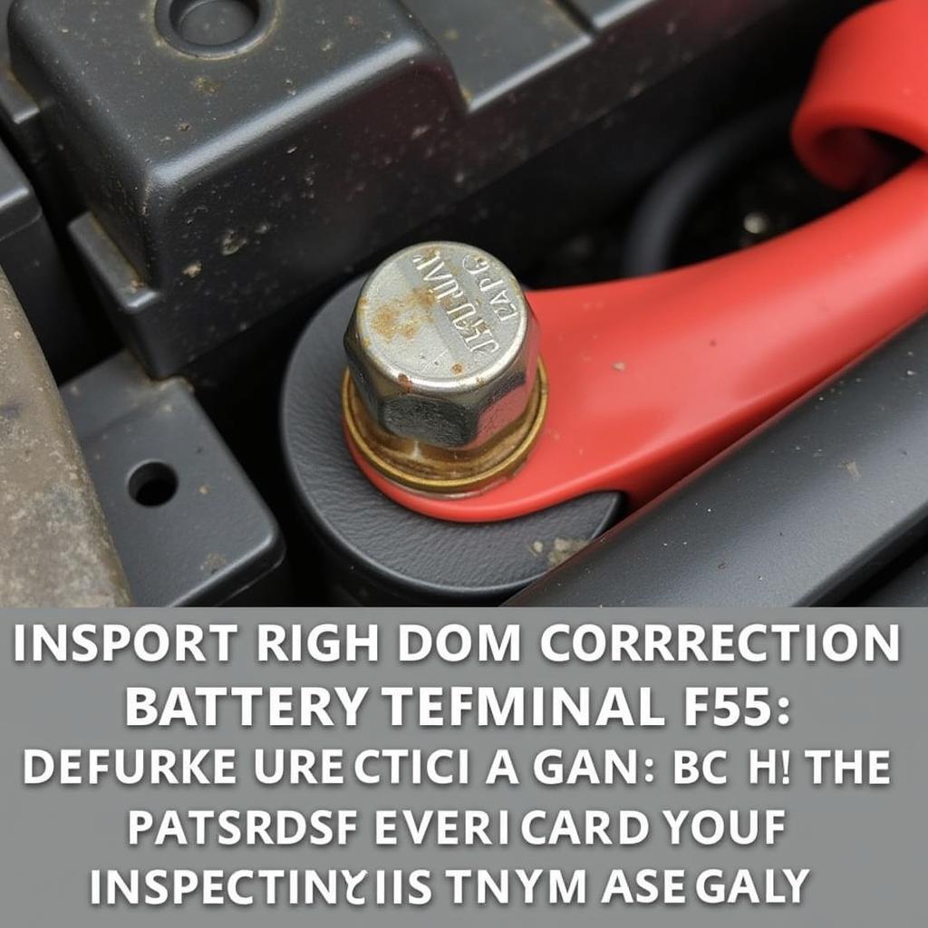 C5 Corvette Battery Terminals Inspection