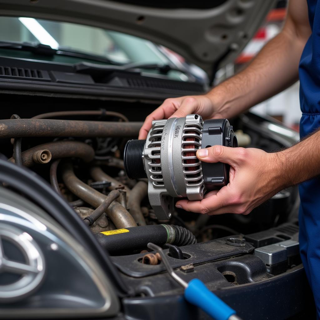 Car Alternator Replacement