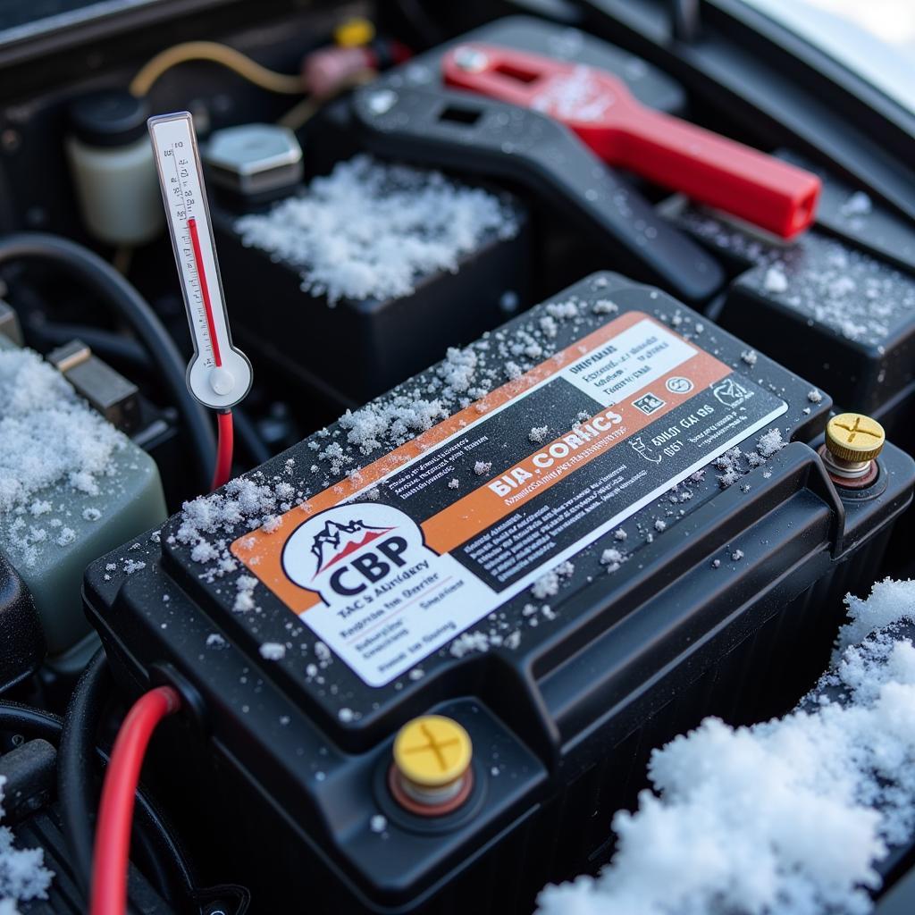 Car Battery CCA in Cold Weather