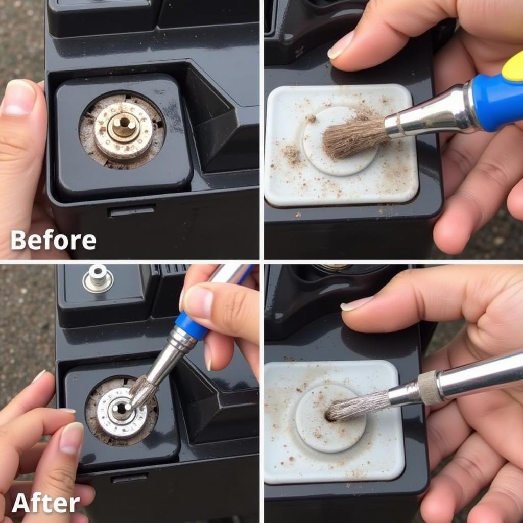 Cleaning Car Battery Corrosion