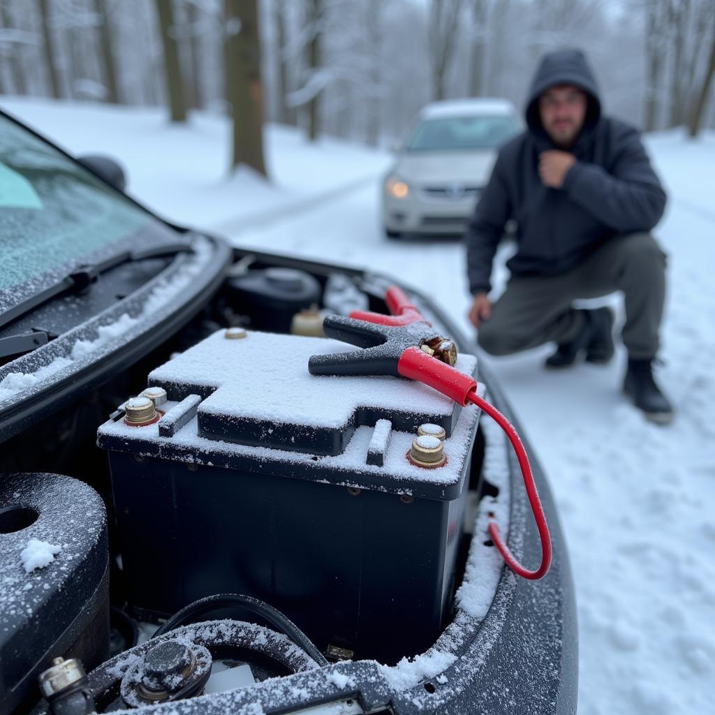 Car Battery Died in Cold Winter Weather