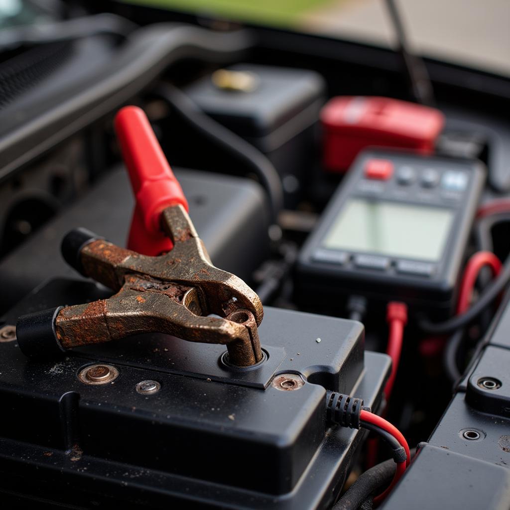 Car Battery Drained due to Parasitic Draw