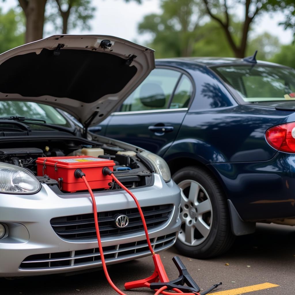 Car Battery Jump Start Failure