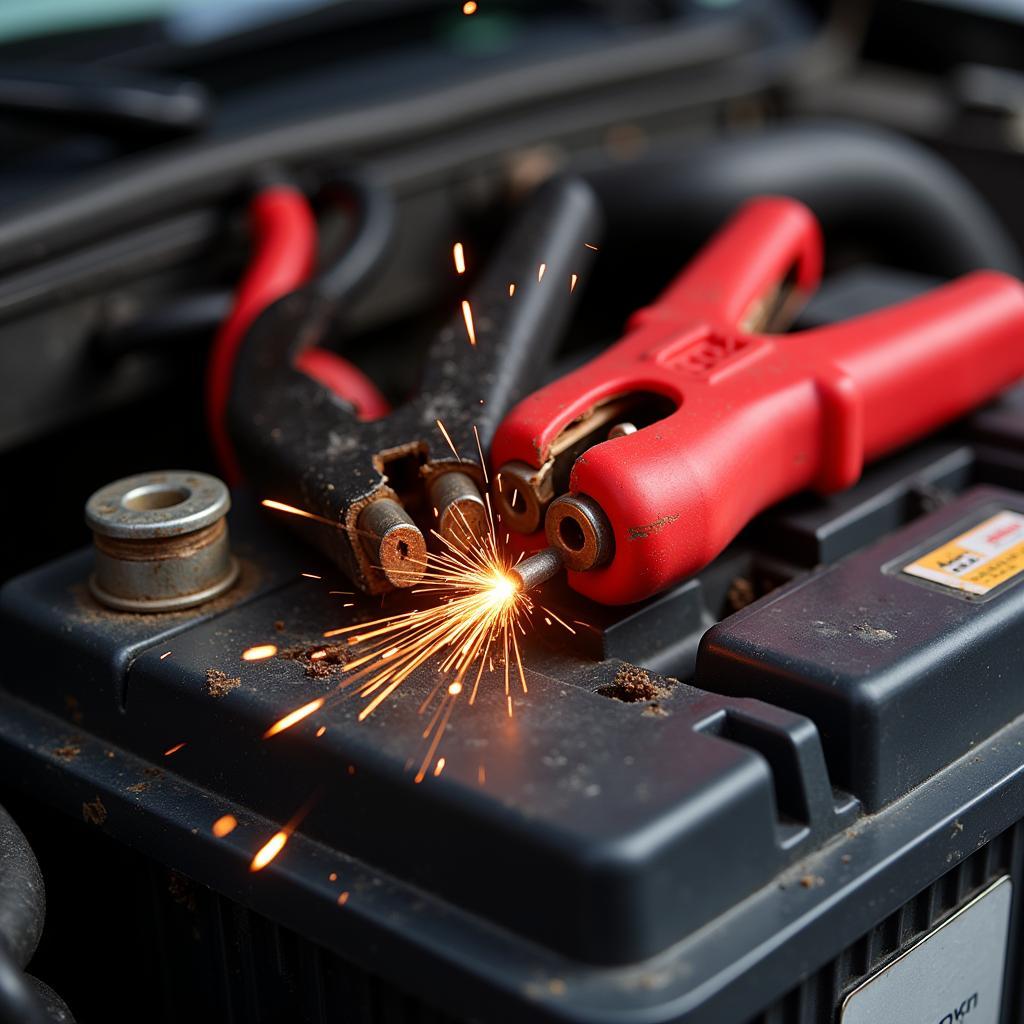 Car Battery Jump Start Failure