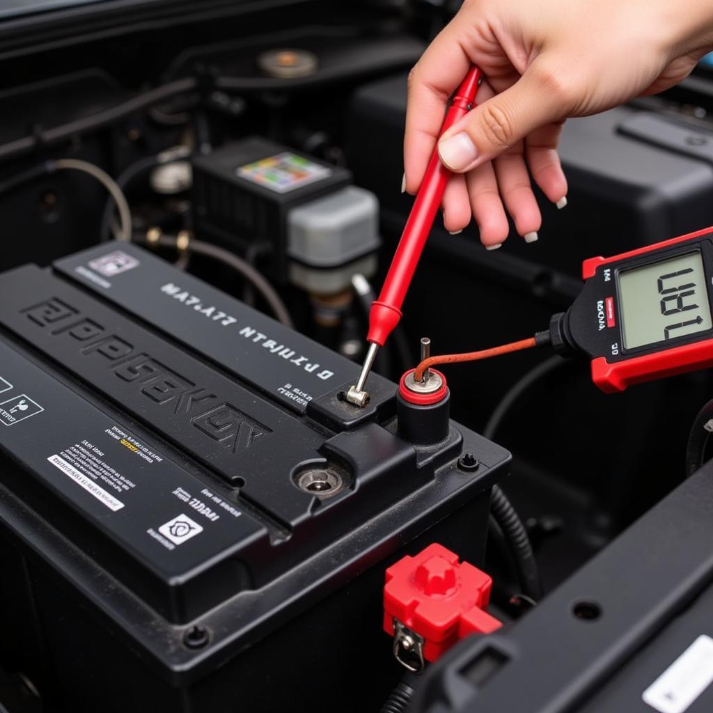 Testing a Car Battery