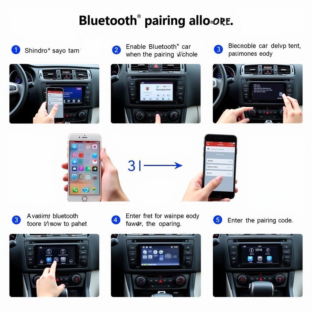 Car Bluetooth Pairing Process