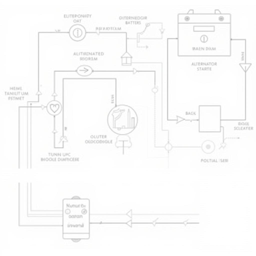 Car Electrical System Diagram