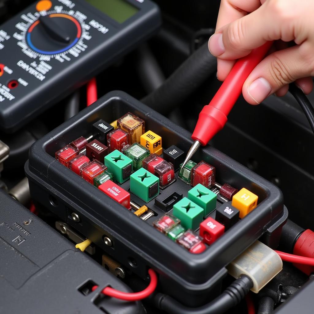 Checking Car Fuse Box for Parasitic Draw