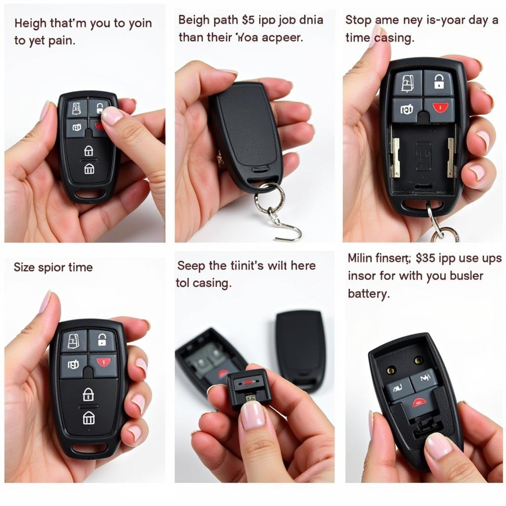 Car Key Fob Battery Replacement