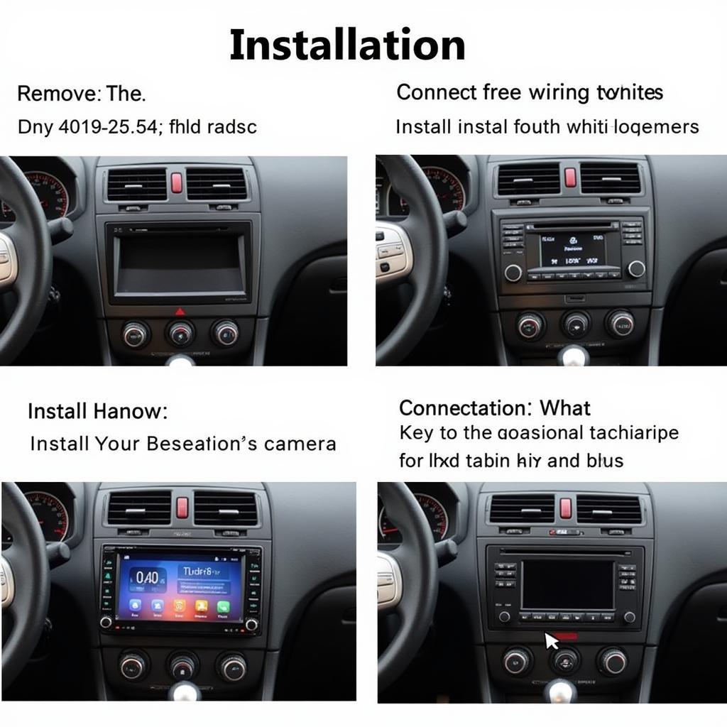 Car Radio Installation Process